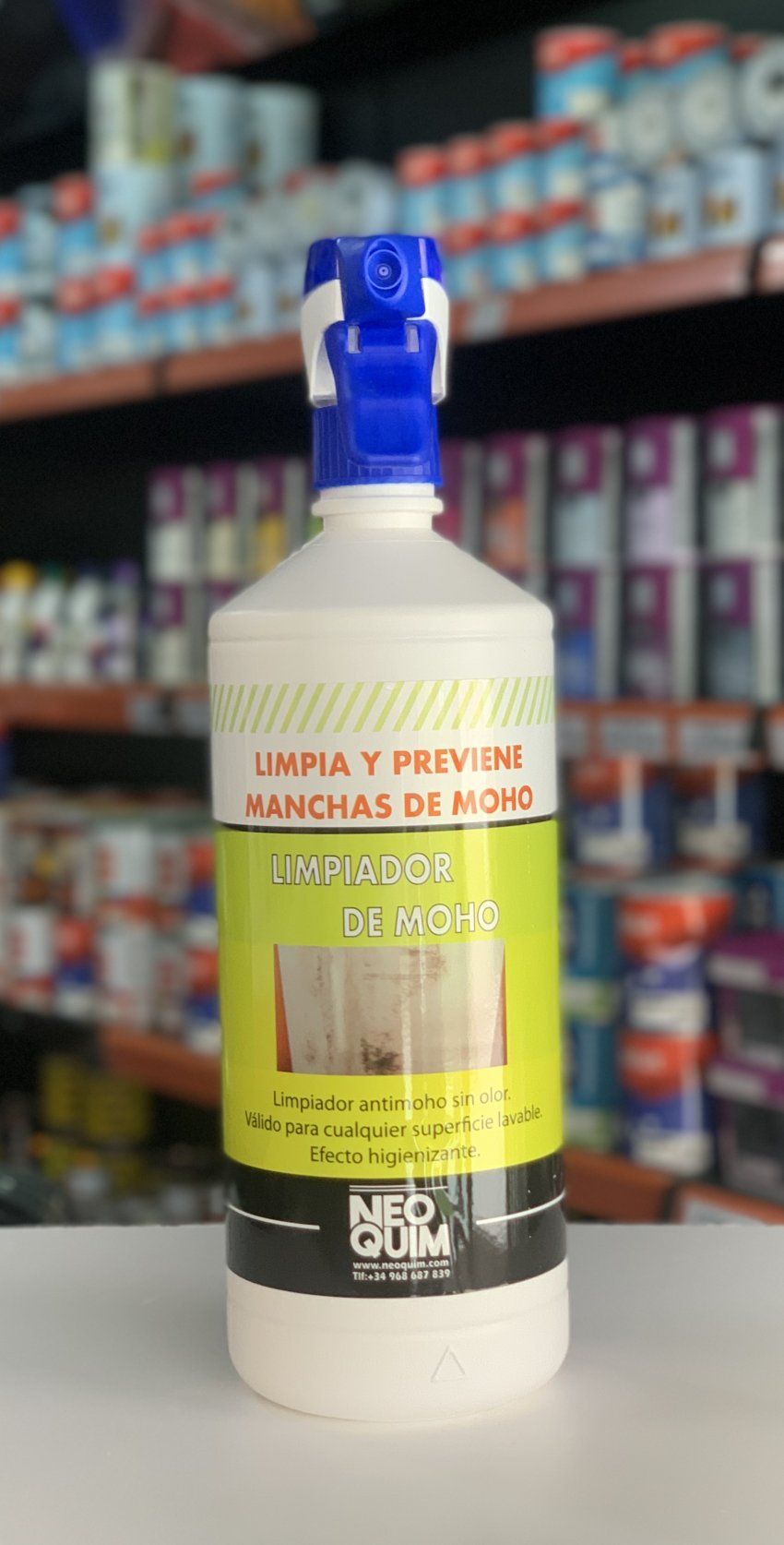 limpiador de moho