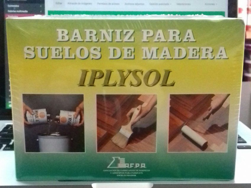 KIT DE BARNIZ PARA SUELOS DE MADERA