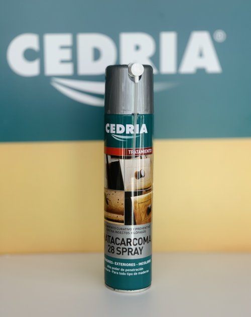 Protector preventivo y curativo de la madera en base disolvente, contra insectos xilófagos (carcomas). Incoloro, apto para todo tipo de maderas. Para muebles vigas, objetos de arte, etc. Alto poder de penetración. Débil olor.