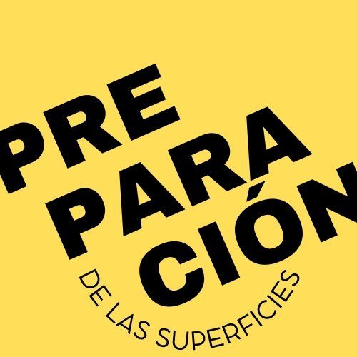 Preparación de las superficies